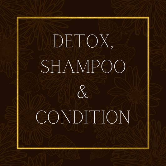 Detox, Shampoo and Condition Loc Service- This is an add on service!