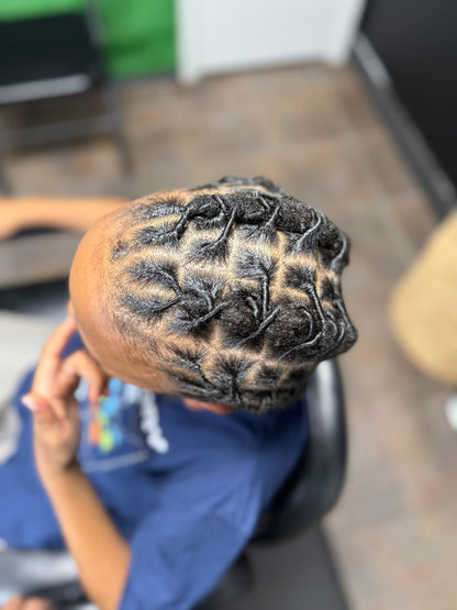 Kids - Wash & Retwist only