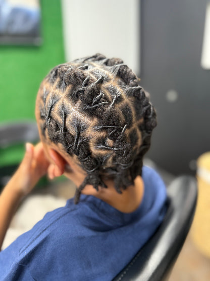 Kids - Wash & Retwist only