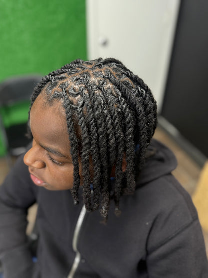 Kids - Wash & Retwist only