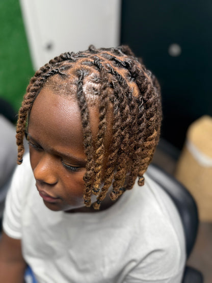 Kids - Wash & Retwist only