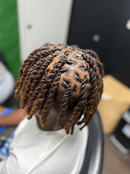 Kids - Wash & Retwist only
