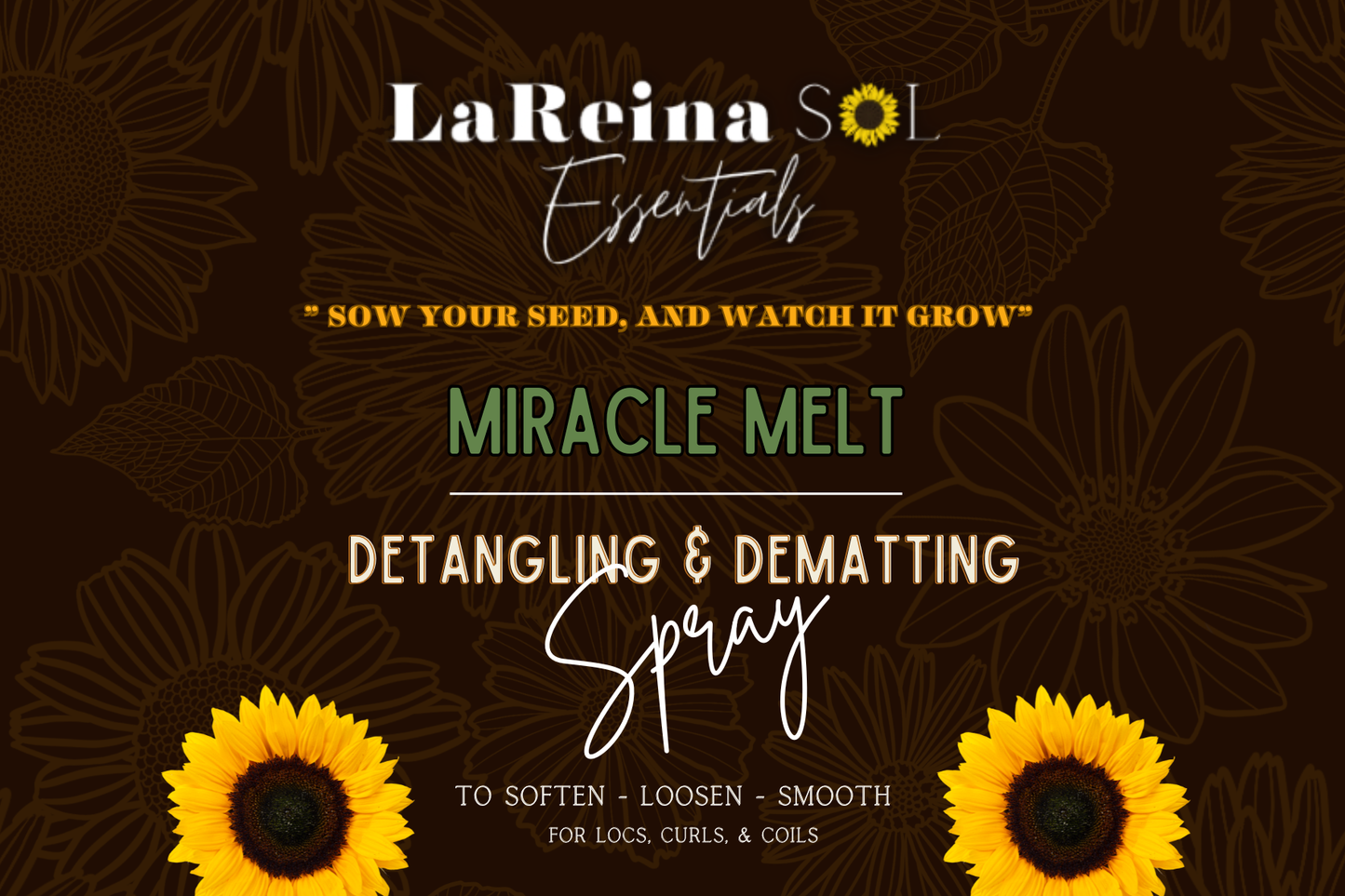 Miracle Melt - Dematting & Detangling Spray